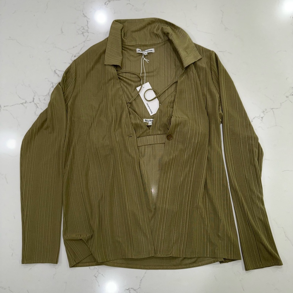 3-pc Reformation Olive Green Set - M